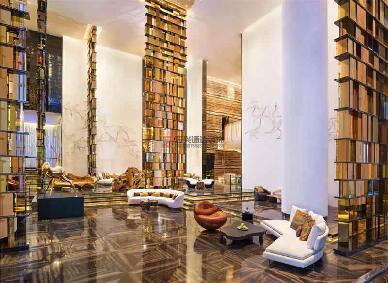 北京萬興通達(dá)辦公裝修項(xiàng)目-廣州W酒店裝修案例效果圖