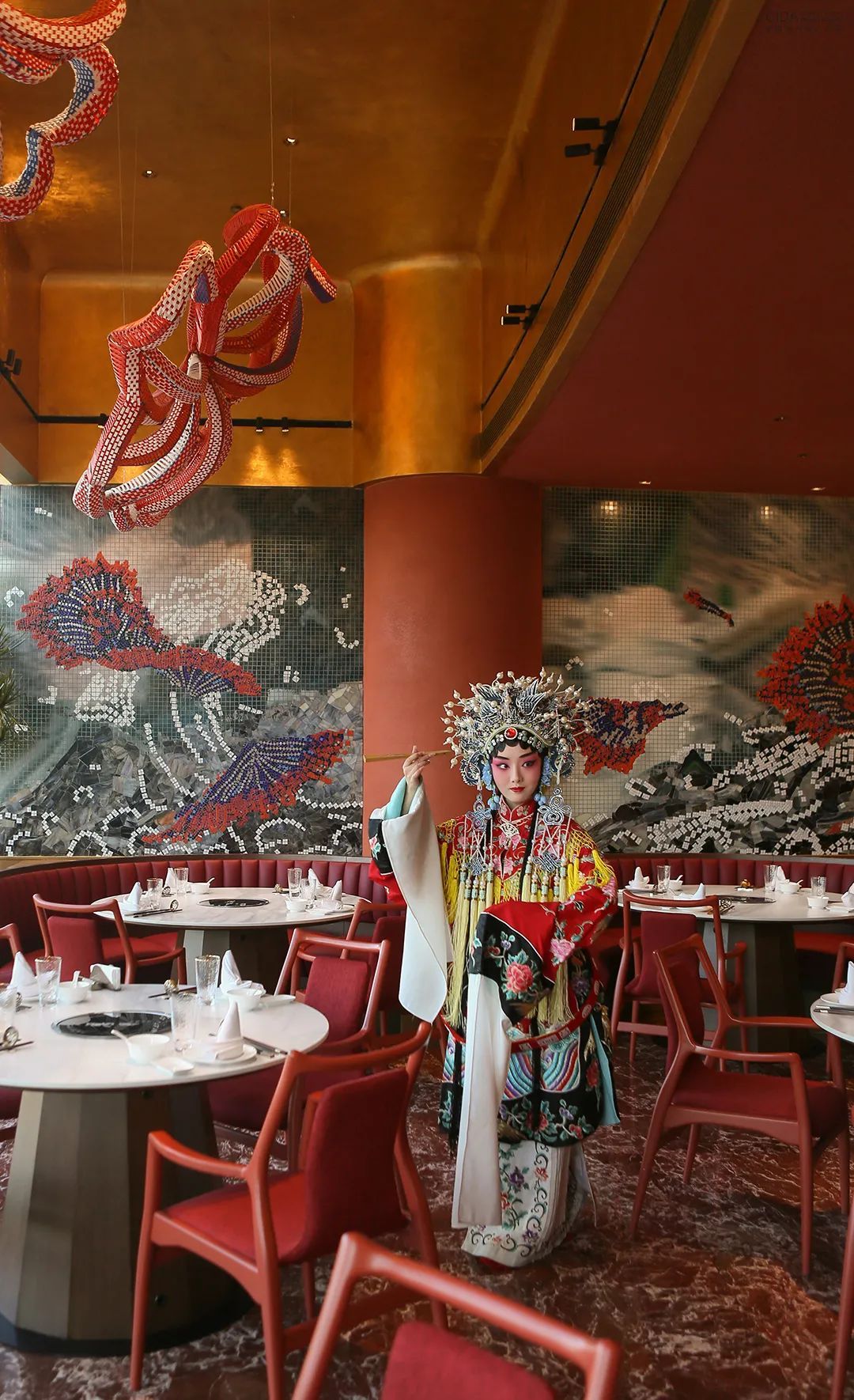 北京萬興通達(dá)辦公裝修項目-粵界海鮮火鍋店裝修效果圖裝修效果圖