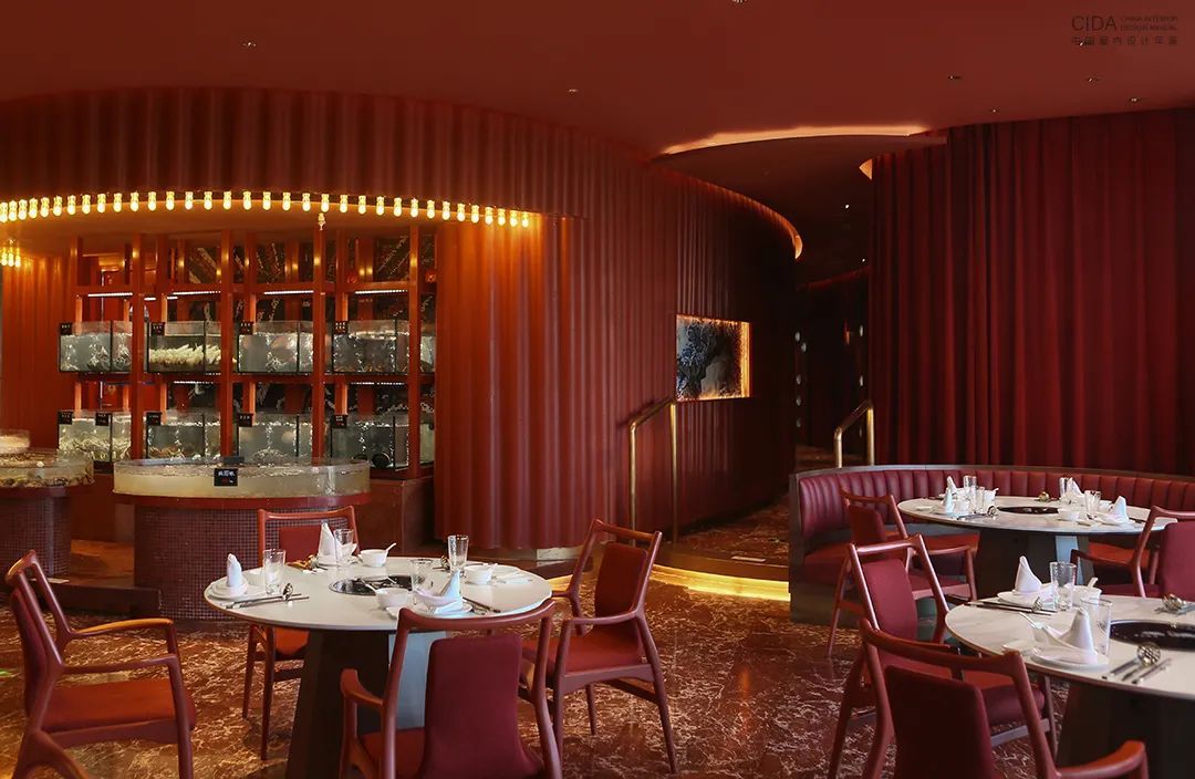 北京萬興通達(dá)辦公裝修項目-粵界海鮮火鍋店裝修效果圖裝修效果圖