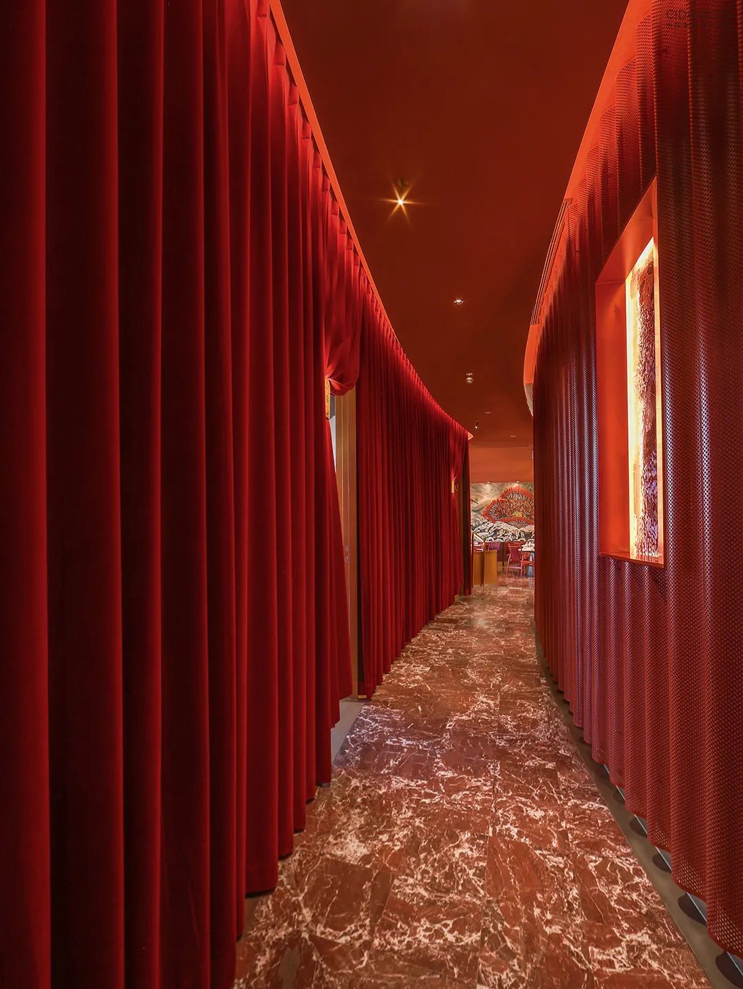 北京萬興通達(dá)辦公裝修項目-粵界海鮮火鍋店裝修效果圖裝修效果圖