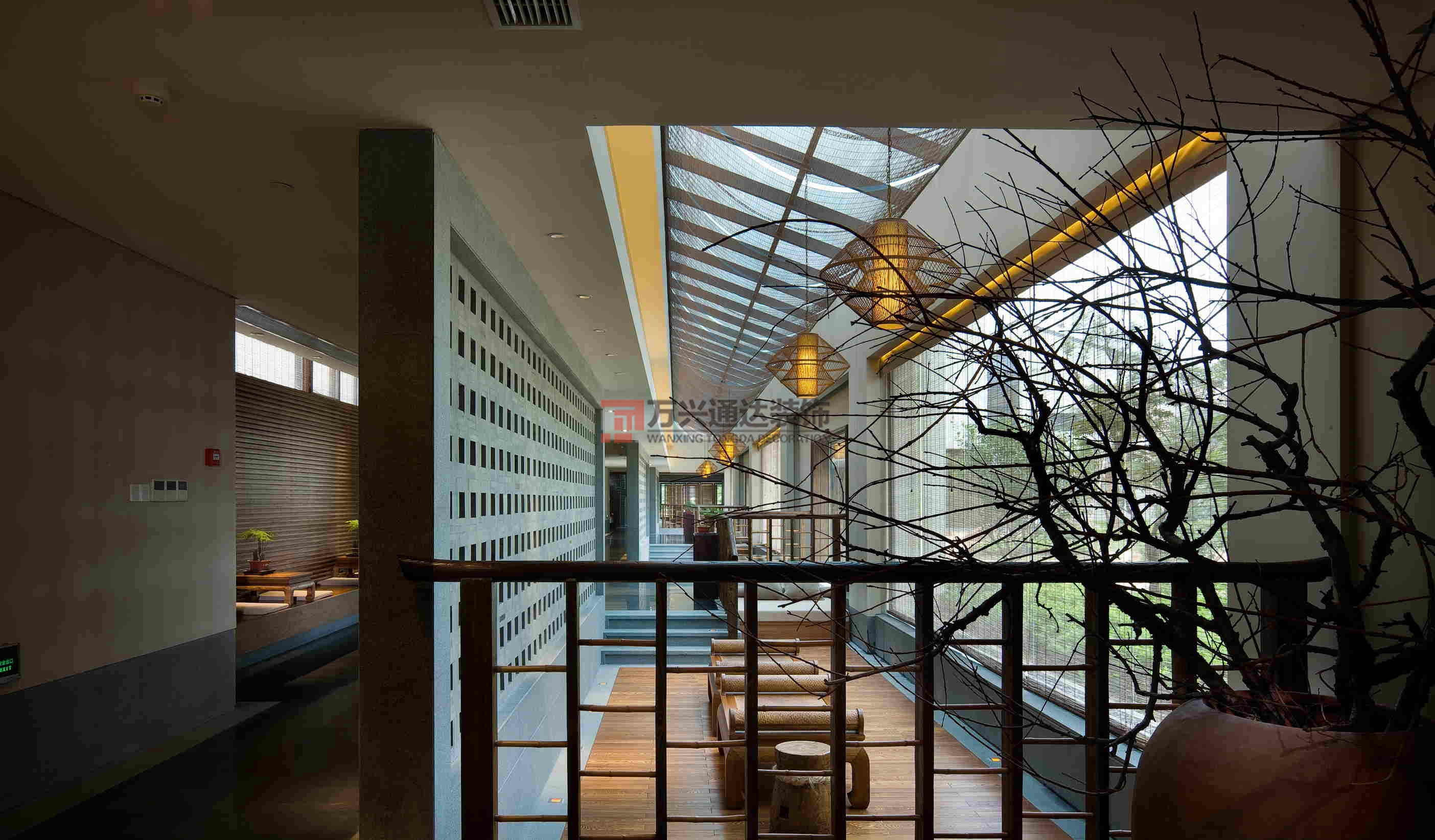 北京萬興通達(dá)辦公裝修項目-無錫靈山精舍酒店裝修案例效果圖