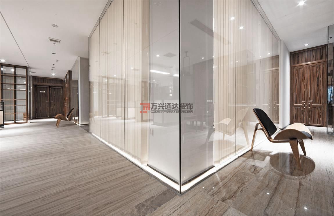 北京萬興通達(dá)辦公裝修項目-神雨文化傳媒裝修效果圖