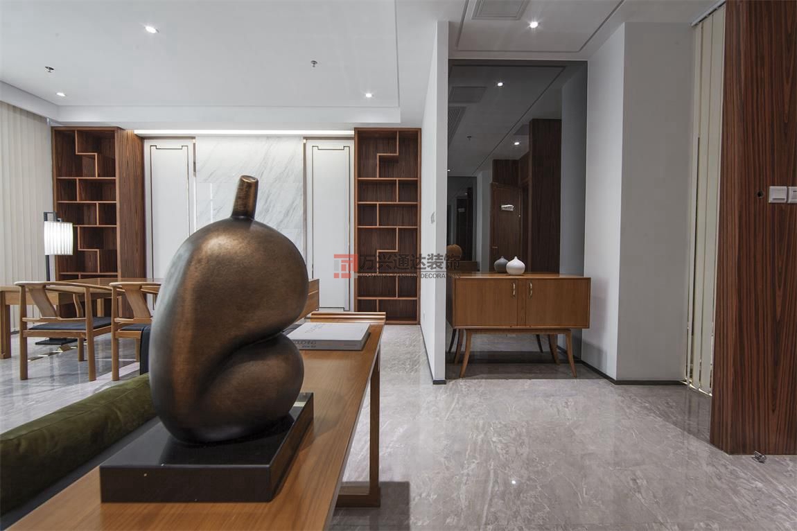 北京萬興通達(dá)辦公裝修項目-神雨文化傳媒裝修效果圖