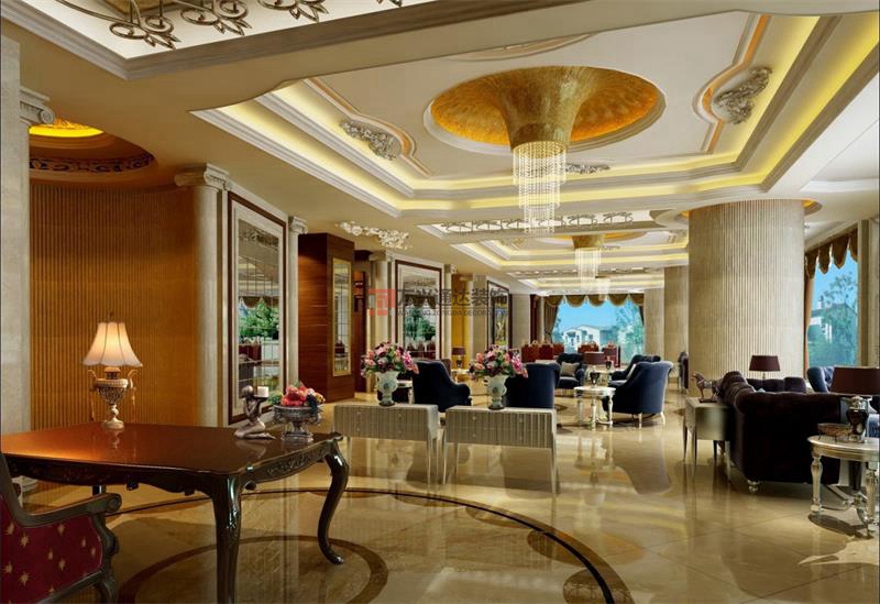 北京萬(wàn)興通達(dá)辦公裝修項(xiàng)目-家富國(guó)際大酒店裝修案例效果圖