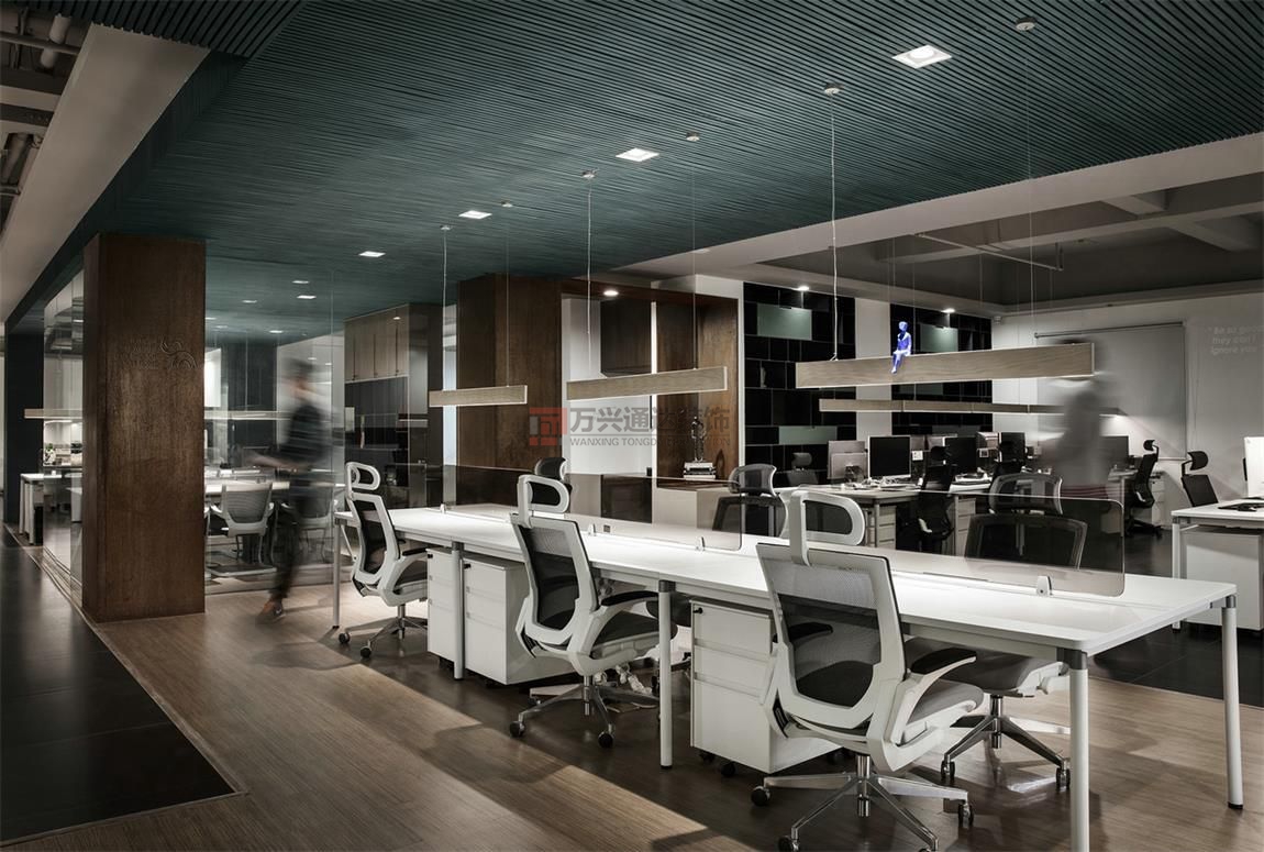 北京萬(wàn)興通達(dá)辦公裝修項(xiàng)目-皮皮魯傳媒文化裝修效果圖