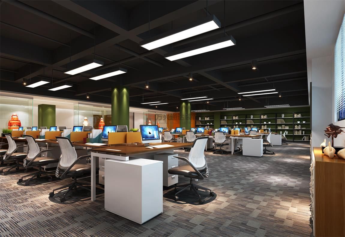 北京萬(wàn)興通達(dá)辦公裝修項(xiàng)目-鄰之趣網(wǎng)絡(luò)科技裝修效果圖