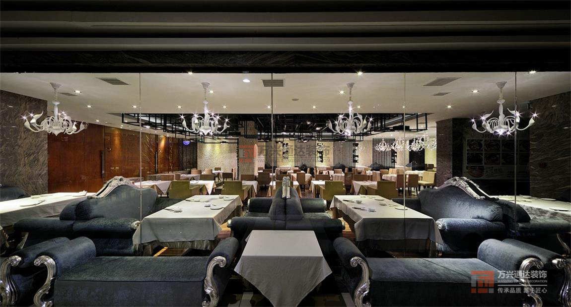 北京萬興通達辦公裝修項目-諾米丁餐廳裝修效果圖