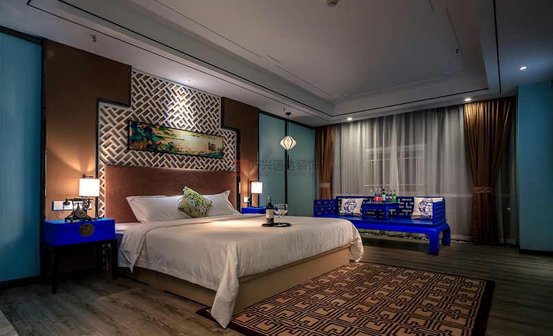 北京萬(wàn)興通達(dá)辦公裝修項(xiàng)目-赫斯威爾主題酒店裝修案例效果圖