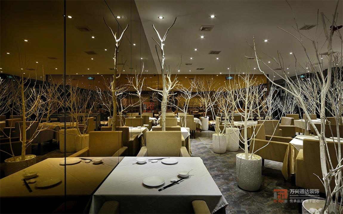 北京萬興通達辦公裝修項目-諾米丁餐廳裝修效果圖