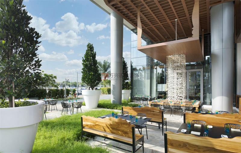 北京萬(wàn)興通達(dá)辦公裝修項(xiàng)目-圣淘沙灣 W 酒店裝修案例效果圖