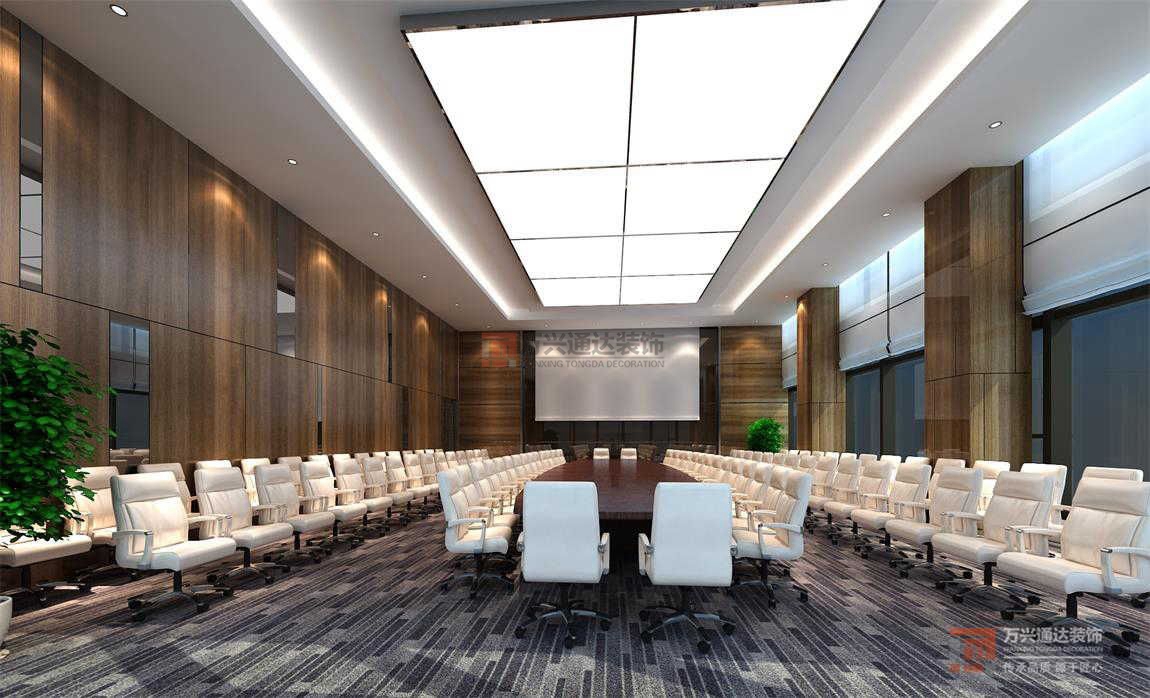 北京萬興通達(dá)辦公裝修項(xiàng)目-世欣控股裝修效果圖