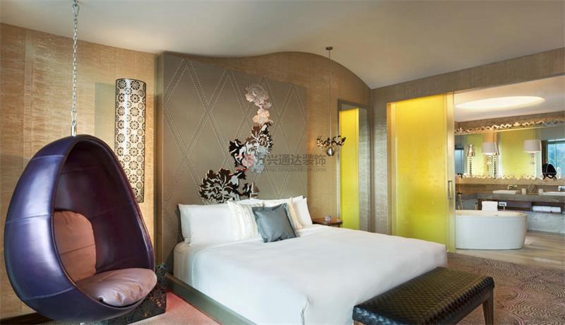 北京萬(wàn)興通達(dá)辦公裝修項(xiàng)目-圣淘沙灣 W 酒店裝修案例效果圖