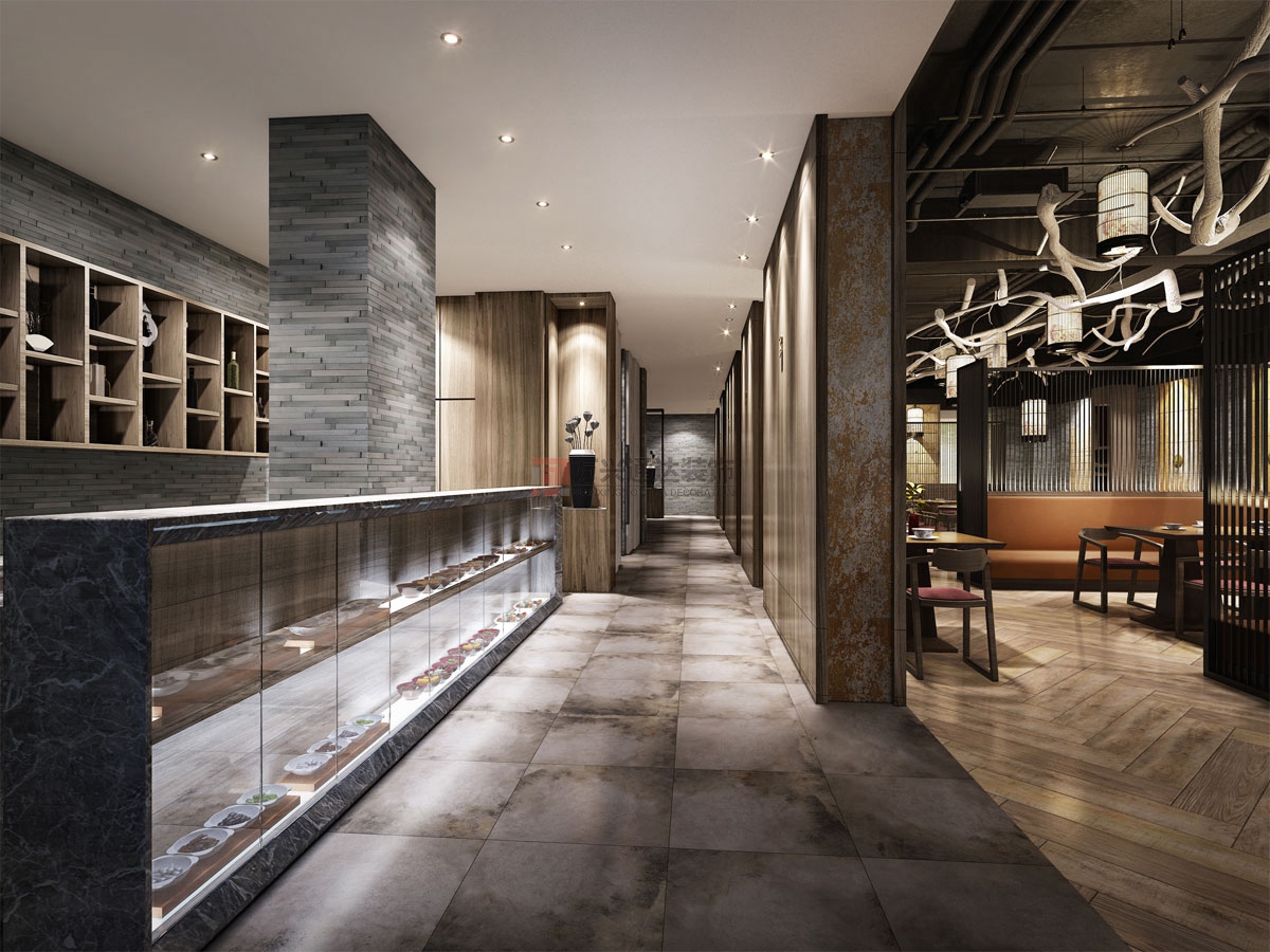 北京萬興通達(dá)辦公裝修項(xiàng)目-春光巷餐廳裝修效果圖