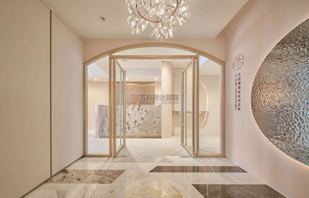 北京萬興通達辦公裝修項目-王君瑜醫美診所美容院裝修效果圖裝修效果圖