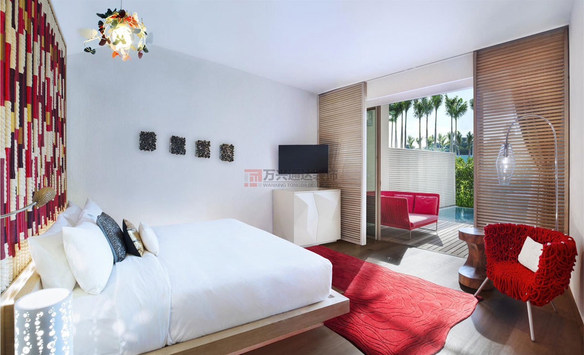 北京萬興通達辦公裝修項目-東四富潤酒店裝修效果圖