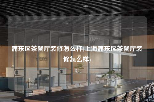 浦東區(qū)茶餐廳裝修怎么樣(上海浦東區(qū)茶餐廳裝修怎么樣)