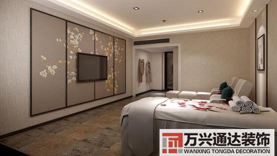 足浴裝修足浴店裝修設(shè)計(jì)圖_萬(wàn)興辦公室裝修公司