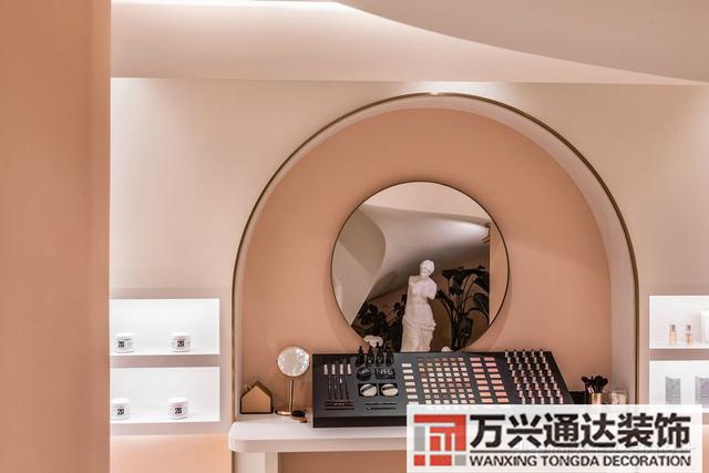 美容院設(shè)計(jì)美容院設(shè)計(jì)案例_萬(wàn)興辦公室裝修公司