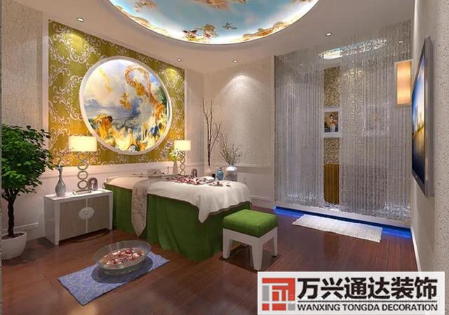 美容院裝飾美容院裝飾畫(huà)_萬(wàn)興辦公室裝修公司