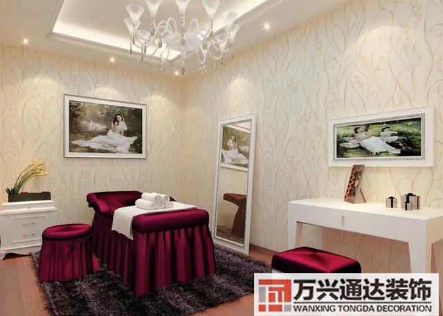 美容院裝飾美容院裝飾畫(huà)_萬(wàn)興辦公室裝修公司