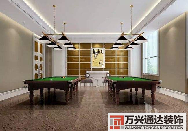 臺(tái)球室裝修臺(tái)球室裝修設(shè)計(jì)