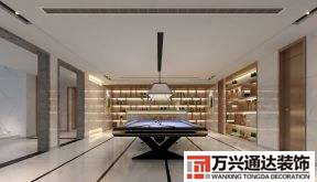 別墅臺(tái)球室怎么裝修臺(tái)球室簡(jiǎn)單裝修效果圖