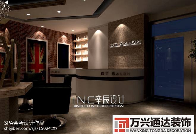 美容美發(fā)店裝修案例美容美發(fā)店面裝修設(shè)計