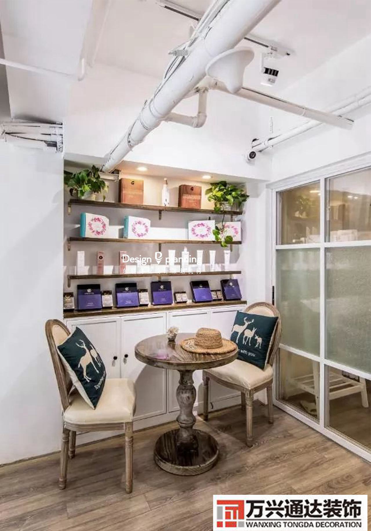 美甲店裝修案例美甲店裝修設(shè)計效果圖