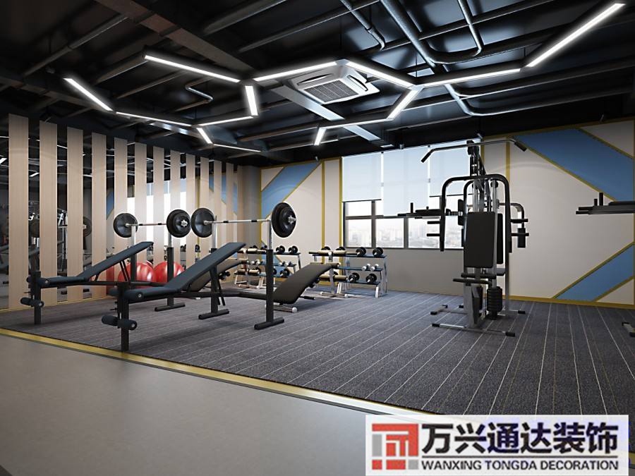 200平方健身房效果圖100平健身房設(shè)計(jì)效果圖分享