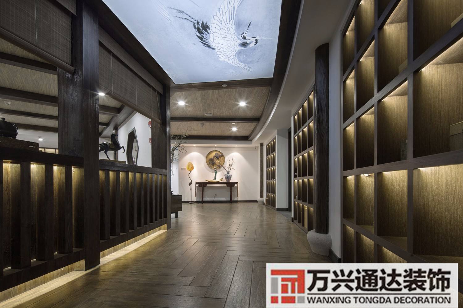 中式培訓機構(gòu)裝修中式培訓班裝修效果圖